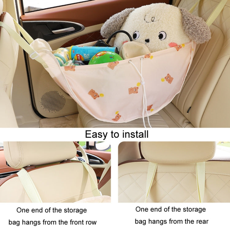 Car Multifunctional Rear Seat Net Pocket Hanging Storage Bag(Balloon Bear) - Stowing Tidying by PMC Jewellery | Online Shopping South Africa | PMC Jewellery | Buy Now Pay Later Mobicred