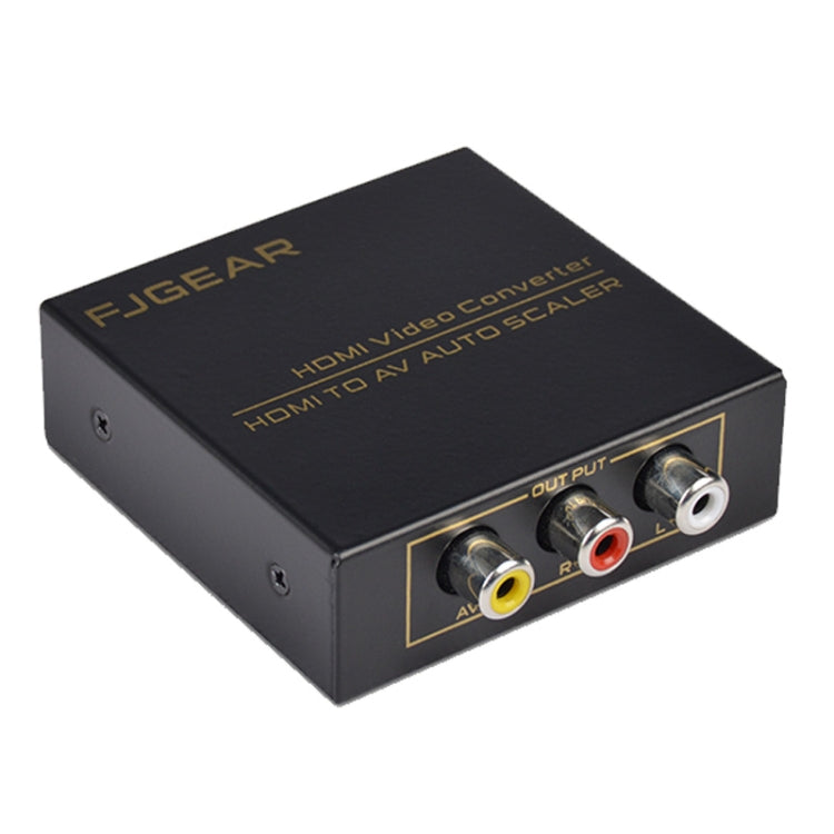 FJGEAR FJ-HA1308 HDMI To AV Converter Support NTSC PAL With Auto Screen Scaling - free shipping - PMC Jewellery - Order now!