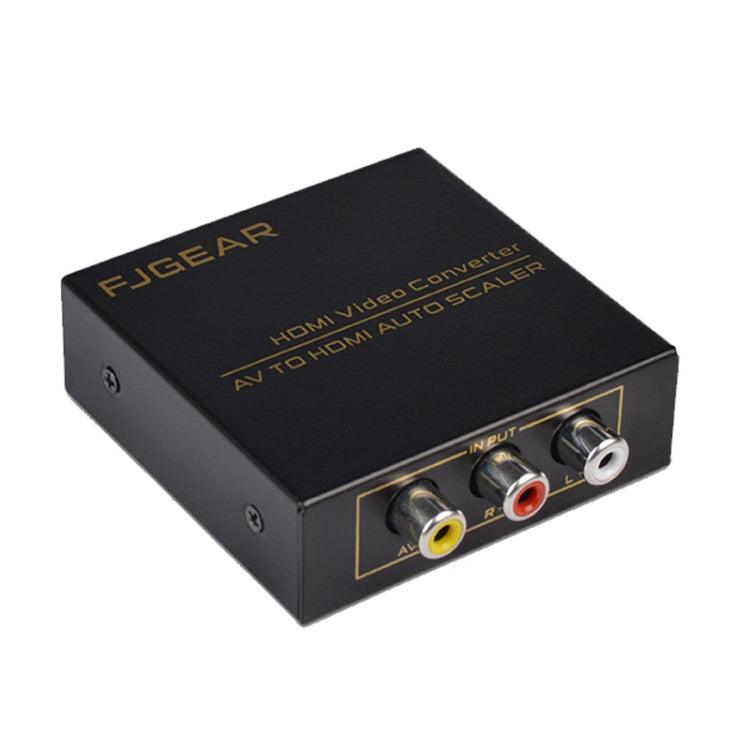 FJGEAR FJ-AH1308 AV To HDMI Converter With Auto Scaling - free shipping - PMC Jewellery - Order now!