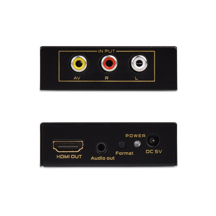 FJGEAR FJ-AH1308 AV To HDMI Converter With Auto Scaling - free shipping - PMC Jewellery - Order now!