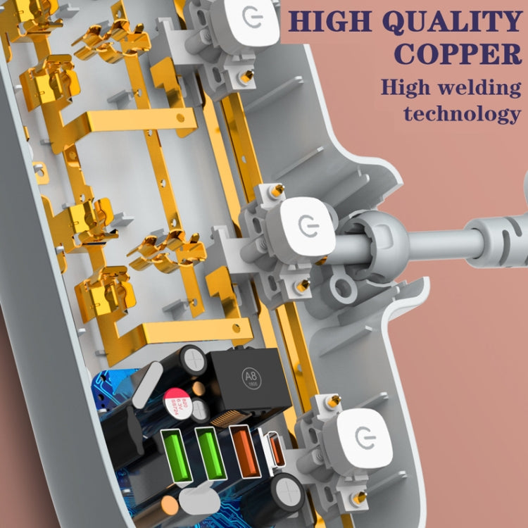 LDNIO Without Wire Adapter Plug Board Converter, Specification: UK Plug Hole - Extension Socket by LDNIO | Online Shopping South Africa | PMC Jewellery | Buy Now Pay Later Mobicred