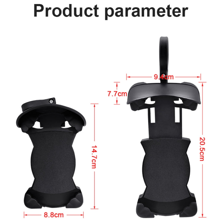 Motorcycle Sunshade Rainproof Mobile Phone Holder, Shape: Charging Handlebar Holder 5V-3.1A - Holder by PMC Jewellery | Online Shopping South Africa | PMC Jewellery | Buy Now Pay Later Mobicred