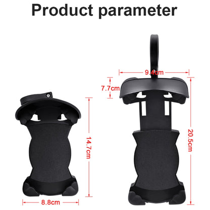 Motorcycle Sunshade Rainproof Mobile Phone Holder, Shape: Charging Handlebar Holder 5V-2A - Holder by PMC Jewellery | Online Shopping South Africa | PMC Jewellery | Buy Now Pay Later Mobicred