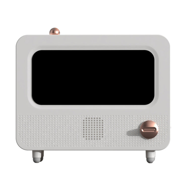 USB White Noise Simulation Flame Fire Furnace Aromatherapy Machine Indoor Large Spray Measurement Humidifier(White) - free shipping - PMC TechLife - Order now!