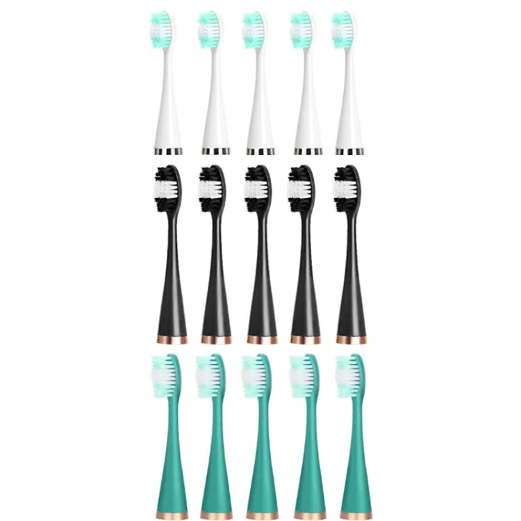 Electric Dental Scaler Accessories Replacement Head, Color: 5pcs Toothbrush Head Black - Replacement Brush Heads by PMC Jewellery | Online Shopping South Africa | PMC Jewellery | Buy Now Pay Later Mobicred