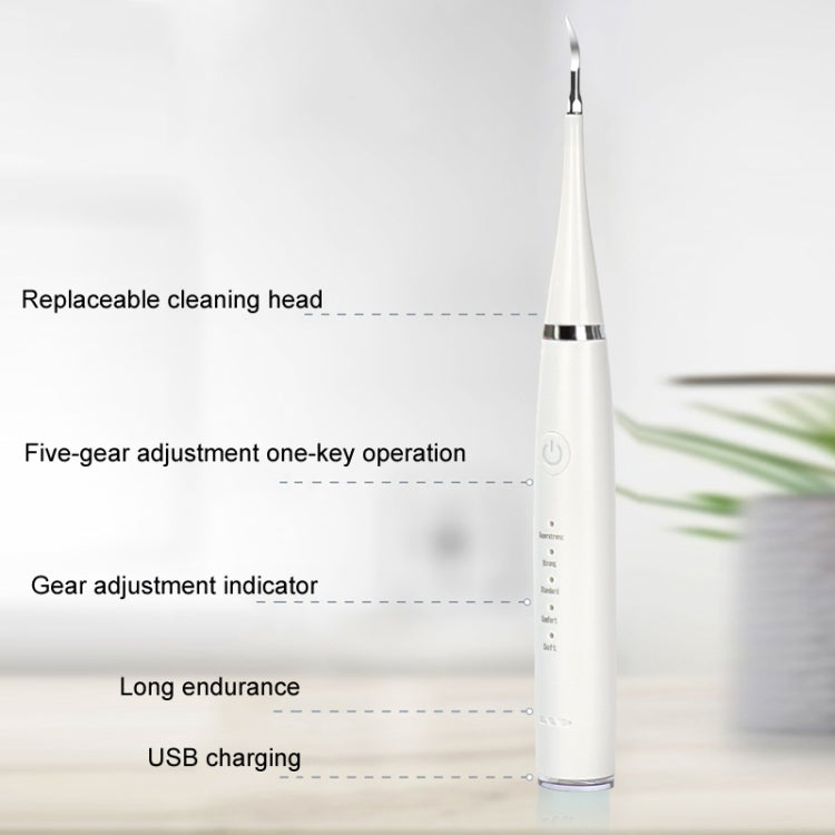 6 In 1 Electric Dental Scaler Calculus Removal Teeth Cleaning Set, Color: Green Basic - Oral Irrigators by PMC TechLife | Online Shopping South Africa | PMC TechLife | Buy Now Pay Later Mobicred