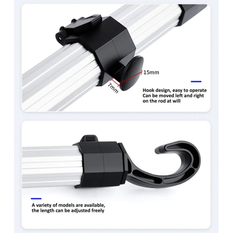 3 in 1 Car Mobile Phone Holder Computer Holder Universal Aluminum Tube With Hook - Car Holders by PMC TechLife | Online Shopping South Africa | PMC TechLife | Buy Now Pay Later Mobicred