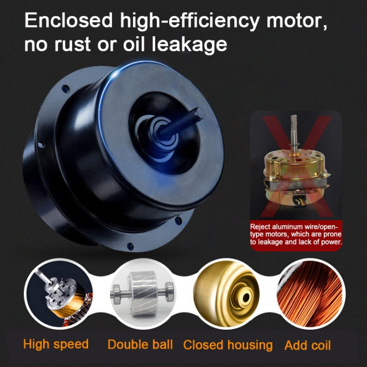 12 -inch Dual Grilles Kitchen Exhaust Fan Wall Window Fan High Power Industrial Extractor Fume Space Extractor Hood,CN Plug - free shipping - PMC TechLife - Order now!