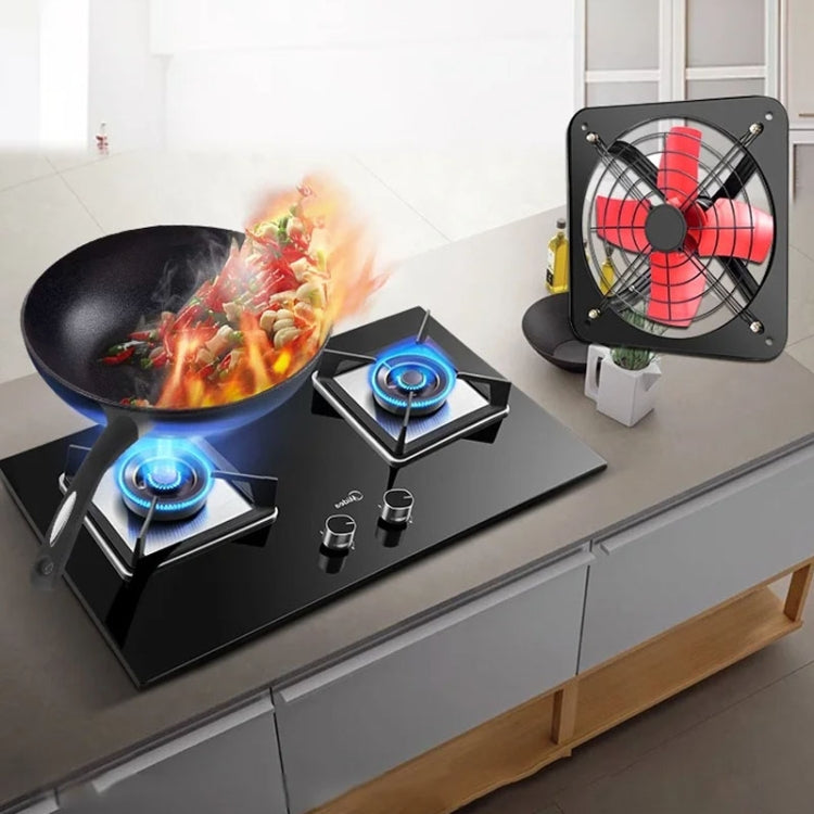 14 -inch Dual Grilles Kitchen Exhaust Fan Wall Window Fan High Power Industrial Extractor Fume Space Extractor Hood,CN Plug - free shipping - PMC TechLife - Order now!