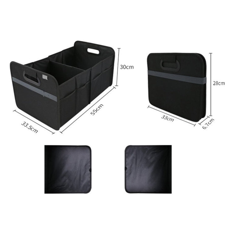 Car Trunk Folding Oxford Fabric Storage Bag(Black) - Stowing Tidying by PMC Jewellery | Online Shopping South Africa | PMC Jewellery | Buy Now Pay Later Mobicred