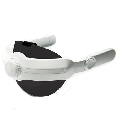 For Meta Quest 3 VR  iplay Head Strap Reduce Pressure Adjustable Headband(White) - VR Accessories by PMC Jewellery | Online Shopping South Africa | PMC Jewellery