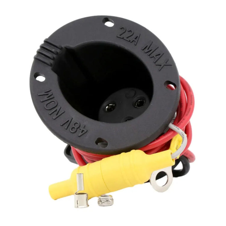 For Club Car DS Golf Cart 48V Charging Outlet 101802101 - EV Charger Accessories by PMC TechLife | Online Shopping South Africa | PMC TechLife