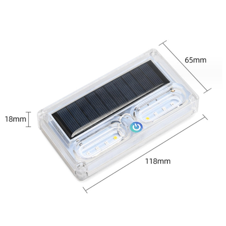 Car Solar Warning Light Anti-rear Collision LED Tail Light(Bracket) - Warning Lights by PMC TechLife | Online Shopping South Africa | PMC TechLife | Buy Now Pay Later Mobicred