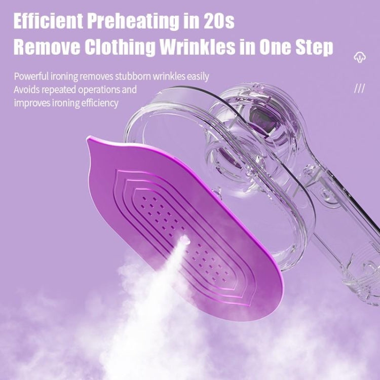 30W Mini Steamer Rotary Folding Iron Insulation Anti-Scald Garment EU Plug(Grey) - free shipping - PMC TechLife - Order now!