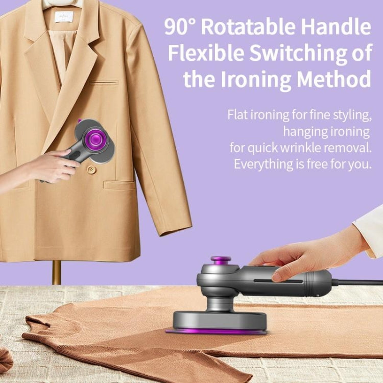30W Mini Steamer Rotary Folding Iron Insulation Anti-Scald Garment EU Plug(Grey) - free shipping - PMC TechLife - Order now!