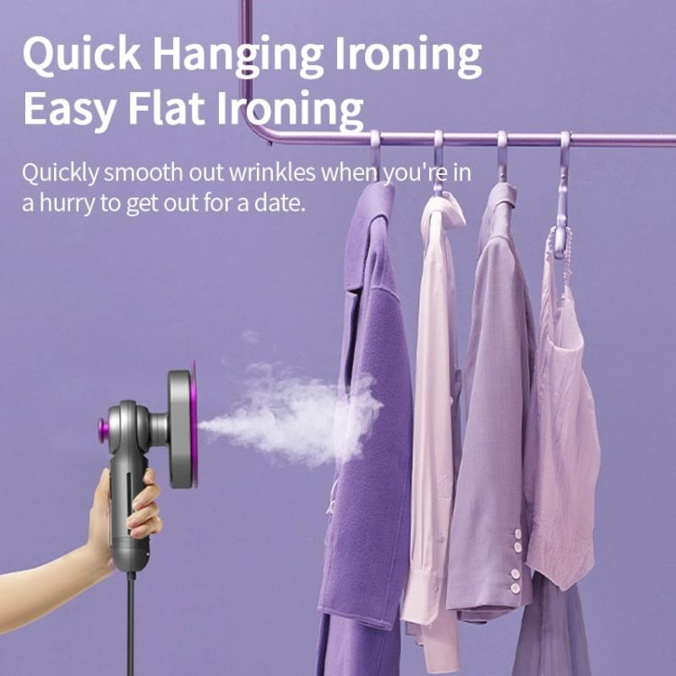 30W Mini Steamer Rotary Folding Iron Insulation Anti-Scald Garment EU Plug(Grey) - free shipping - PMC TechLife - Order now!