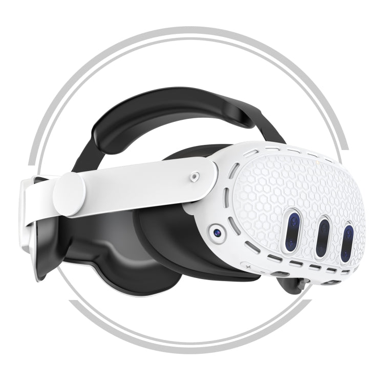 For Meta Quest 3 VR Host Silicone Protective Case Smart Device Accessories(Starlight) - VR Accessories by PMC TechLife | Online Shopping South Africa | PMC TechLife | Buy Now Pay Later Mobicred