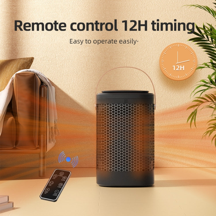 Remote Control Touch Screen Household Desktop PTC Instant Heating Heater, Style: US Plug(Electronic Model) - Electric Heaters by PMC TechLife | Online Shopping South Africa | PMC TechLife | Buy Now Pay Later Mobicred