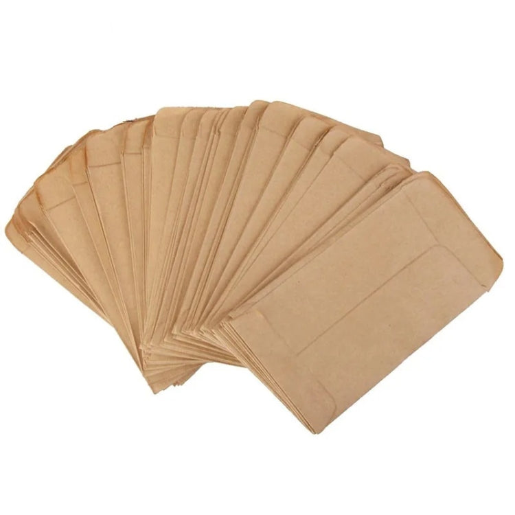 9x13cm 50pcs Sticky Seed Hybrid Breeding Kraft Paper Bag - Planting Bags by PMC TechLife | Online Shopping South Africa | PMC TechLife | Buy Now Pay Later Mobicred