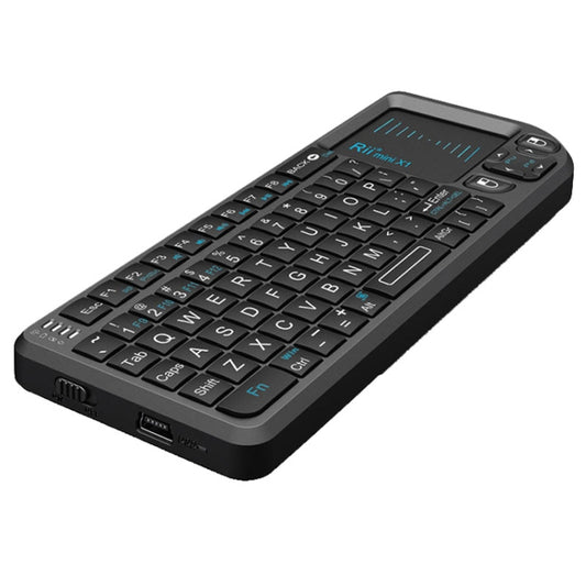 Rii X1 2.4G Mini Classic Wireless Keyboard Keypad And Mouse All-In-One Kit(Black) - Mini Keyboard by Rii | Online Shopping South Africa | PMC Jewellery
