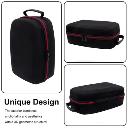 For Meta Quest 3 VR Storage Bag EVA Anti-fall Dust-proof Portable Carrying Case(Black) - VR Accessories by PMC Jewellery | Online Shopping South Africa | PMC Jewellery