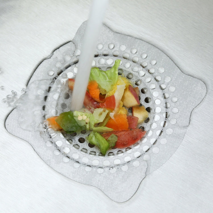 FASOLA 15pcs /Bag Sink Disposable Filter Sewer Mouth Non-woven Floor Drain Sticker, Spec: Small Hole - free shipping - PMc TechLife - Order now!