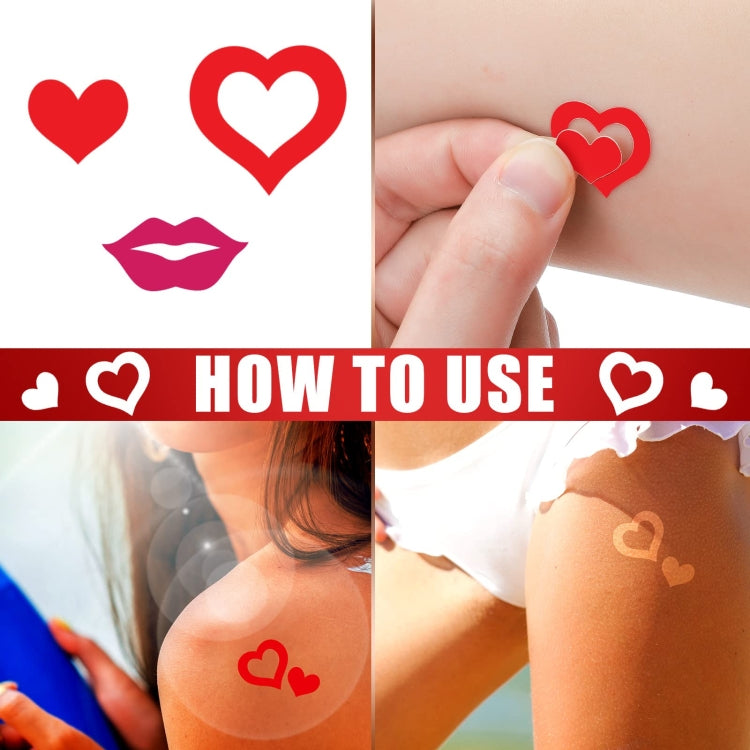 400pcs /Pack Style 6 Tanning Sunbathing Stickers Self Adhesive Body Stickers - Sticker & Tags by PMC TechLife | Online Shopping South Africa | PMC TechLife | Buy Now Pay Later Mobicred
