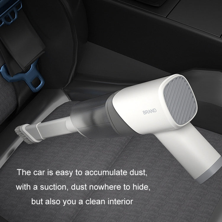 Portable Handheld USB Charging Car Vacuum Cleaner, Color: Wired White - Vacuum Cleaner by PMC TechLife | Online Shopping South Africa | PMC TechLife | Buy Now Pay Later Mobicred