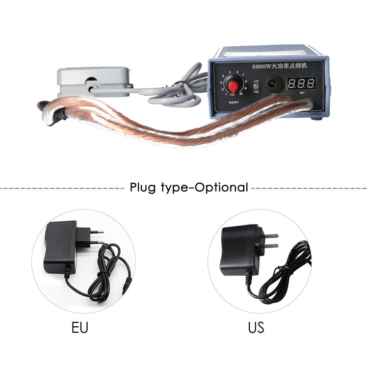 Portable 18650 Battery Spot Welder 5000W High Power Handheld Spot Welding Machine, Style: Automatic Version US Plug - Others by PMc TechLife | Online Shopping South Africa | PMc TechLife | Buy Now Pay Later Mobicred