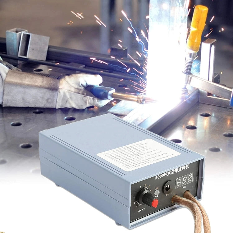 Portable 18650 Battery Spot Welder 5000W High Power Handheld Spot Welding Machine, Style: Footswitch Version EU Plug - Others by PMc TechLife | Online Shopping South Africa | PMc TechLife | Buy Now Pay Later Mobicred