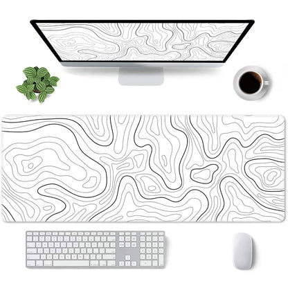 Large Abstract Mouse Pad Gamer Office Computer Desk Mat, Size: 400 x 900 x 2mm(Abstract Fluid 28) - Mouse Pads by PMC Jewellery | Online Shopping South Africa | PMC Jewellery