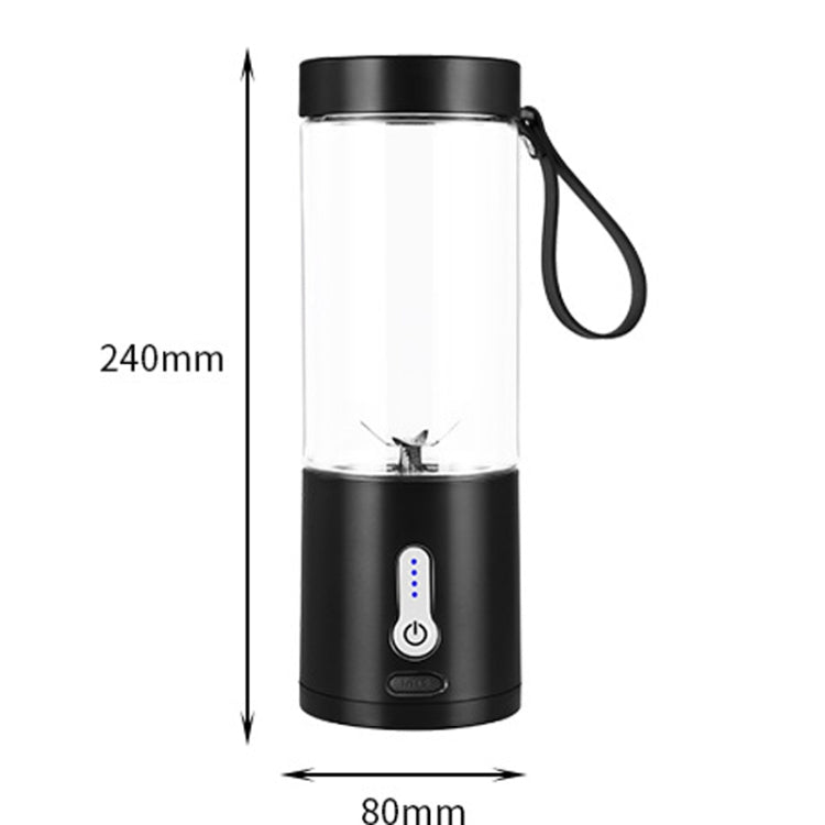 Portable Multifunctional USB Rechargeable Juice Extractor Cup Mini Electrical Juicer(White) - free shipping - PMC TechLife - Order now!