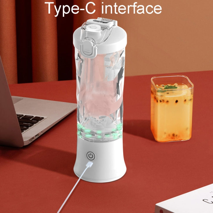 Portable Multifunctional USB Charging Juice Cup Mini Electrical Blender(White) - free shipping - PMC TechLife - Order now!