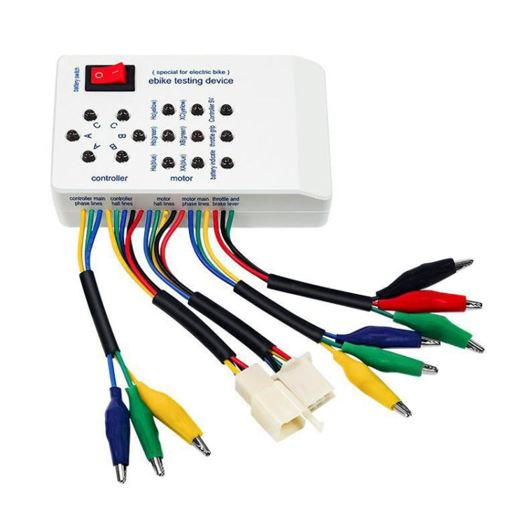 Electric Bike Repair Treasure Brushless Motor Hall Controller Detector(English Version) - Electronic Test by PMC TechLife | Online Shopping South Africa | PMC TechLife | Buy Now Pay Later Mobicred