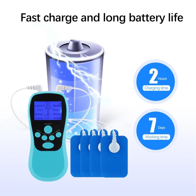 Multifunctional Low Frequency Pulse Meridian Physiotherapy Massage Instrument, Color: Blue Upgrade - free shipping - PMC TechLife - Order now!