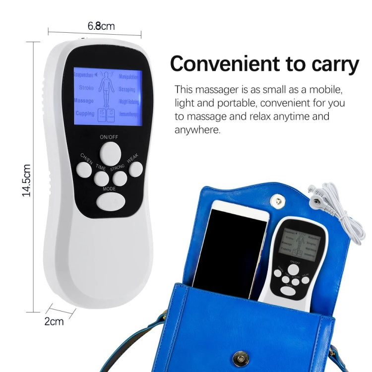 Multifunctional Low Frequency Pulse Meridian Physiotherapy Massage Instrument, Color: White Upgrade - free shipping - PMC TechLife - Order now!