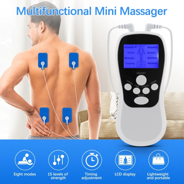 Multifunctional Low Frequency Pulse Meridian Physiotherapy Massage Instrument, Color: White Upgrade - free shipping - PMC TechLife - Order now!