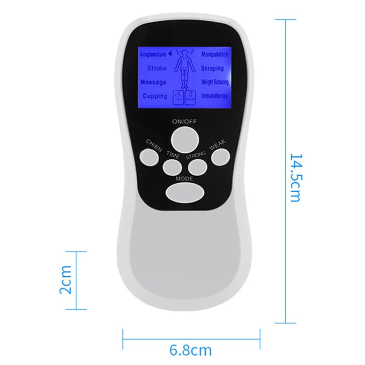 Multifunctional Low Frequency Pulse Meridian Physiotherapy Massage Instrument, Color: Blue Upgrade - free shipping - PMC TechLife - Order now!