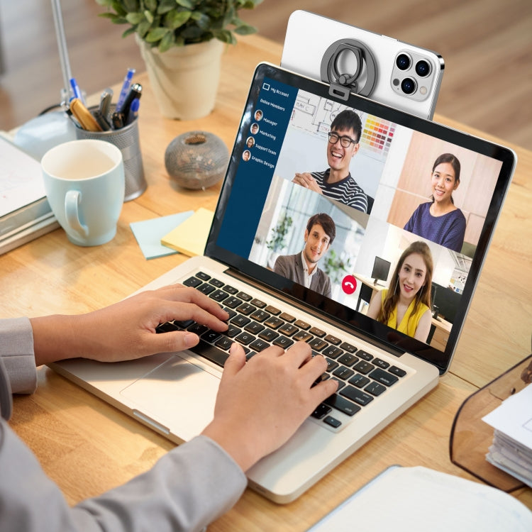 AhaStyle DD02 Magnetic MagSafe Zinc Alloy Cell Phone Expansion Stand For IPhone 12/13/14/15 Series(Black) - free shipping - PMC TechLife - Order now!