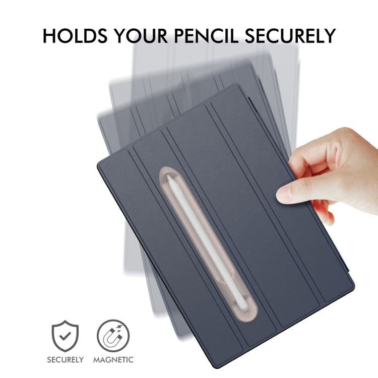 AhaStyle PT112 For Apple Pencil 1 / 2 Handwritten Pen Silicone Storage Groove Magnetic Silicone Pen Holder(Black) - free shipping - PMC Jewellery - Order now!