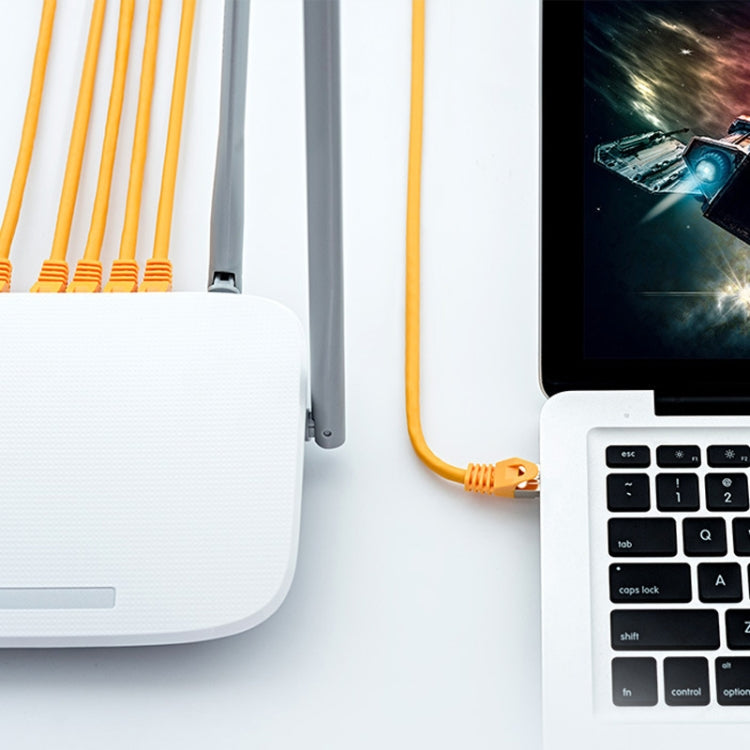 2m CAT6 Gigabit Ethernet Double Shielded Cable High Speed Broadband Cable - Lan Cable and Tools by PMC TechLife | Online Shopping South Africa | PMC TechLife | Buy Now Pay Later Mobicred