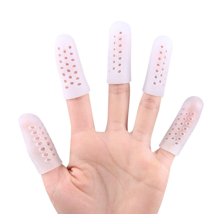 1pair Breathable Perforated Toe Protectors Anti Wear Sleeves, Size: XS(Skin Tone) - Corrector by PMC Jewellery | Online Shopping South Africa | PMC Jewellery