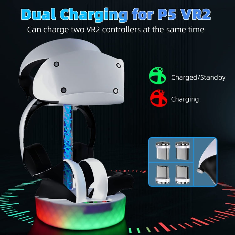 For PS VR2 iplay Colorful Charging Storage Rack Handle Magnetic Charging Base  HBP-505 - VR Accessories by iplay | Online Shopping South Africa | PMC Jewellery