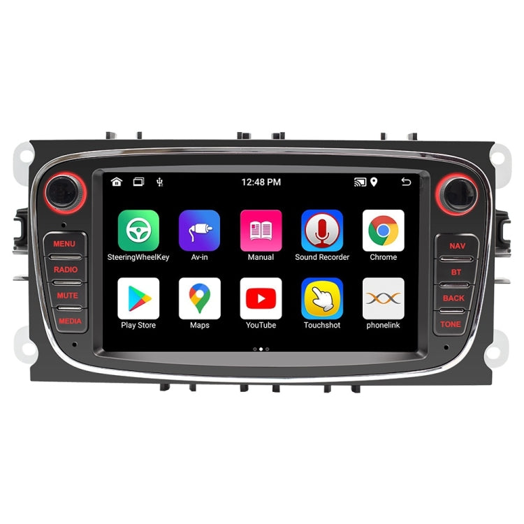 For Ford Focus 7 Inch HD Android Navigation Bluetooth RDS Radio, Size: 2+64G(Black) - Car MP3 & MP4 & MP5 by PMC Jewellery | Online Shopping South Africa | PMC Jewellery | Buy Now Pay Later Mobicred