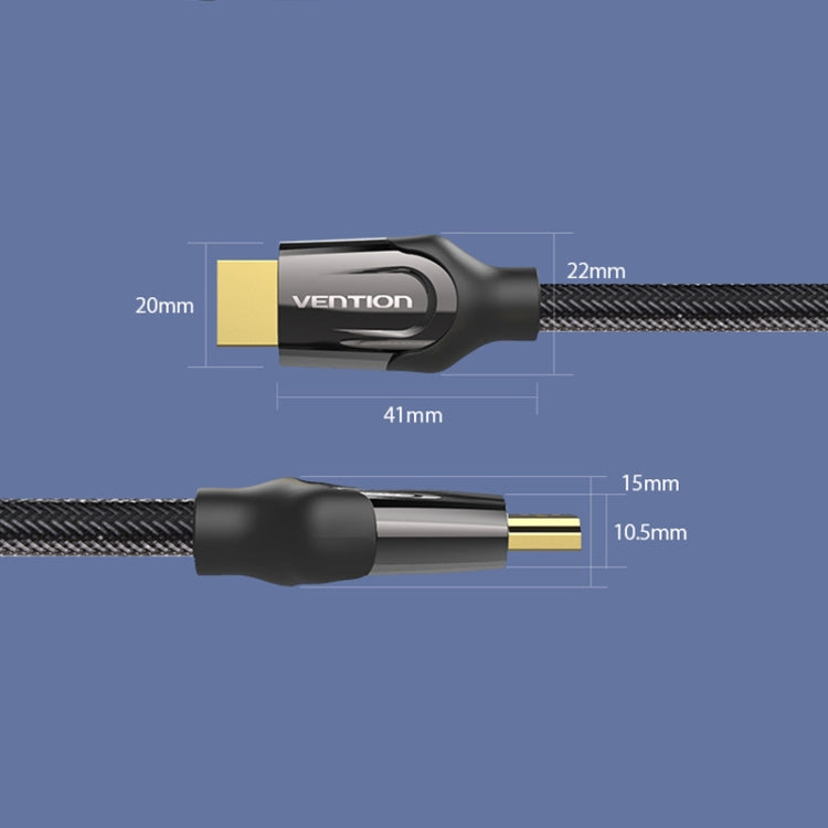 5m VenTion HDMI Round Cable Computer Monitor Signal Transmission Cable - Cable by VenTion | Online Shopping South Africa | PMC Jewellery | Buy Now Pay Later Mobicred