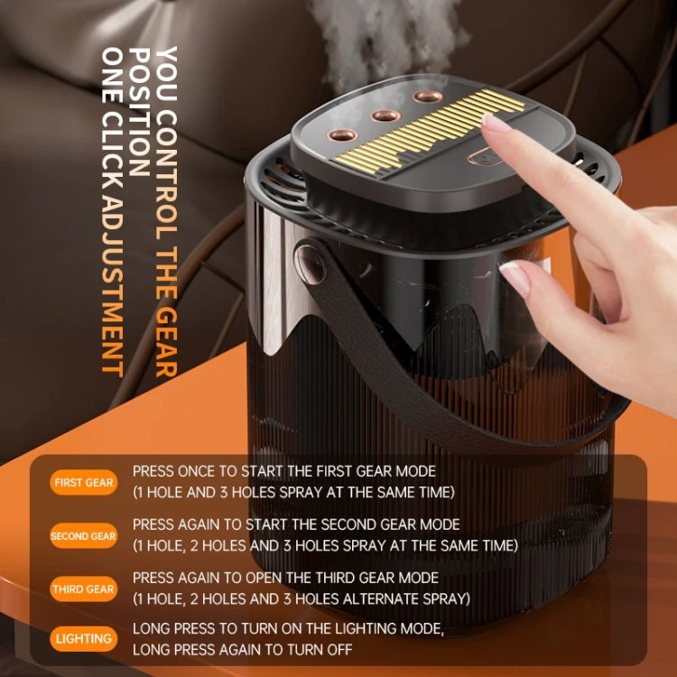3L Smart Spray Humidifier Three-hole Spray With Night Light, Spec: USB - free shipping - PMC TechLife - Order now!