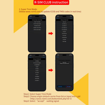 R-SIM18 CLUB Unlock Card Integrate TMSI / eSIM / ICCID / IPCC for iOS16 System - Unlock SIM Card by PMC Jewellery | Online Shopping South Africa | PMC Jewellery