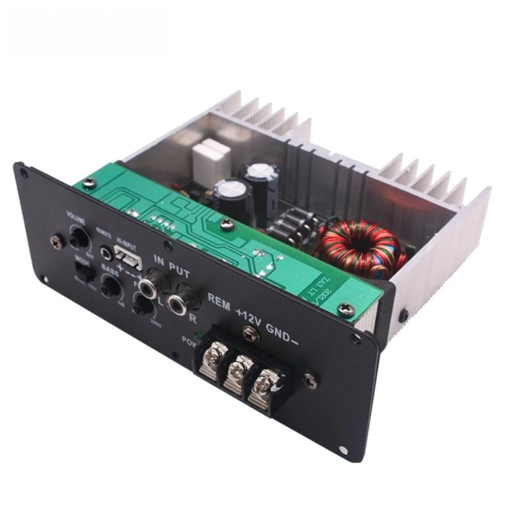 12V Car Audio Modification Ultra-thin Subwoofer Audio Amplifier Board RMS80W - Car Amplifiers by PMC Jewellery | Online Shopping South Africa | PMC Jewellery | Buy Now Pay Later Mobicred