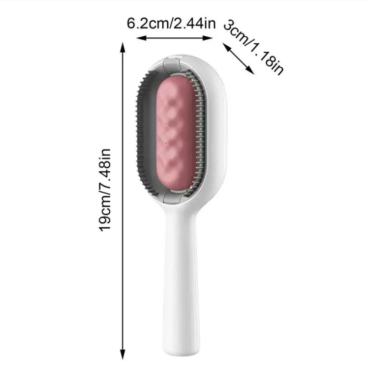 Pet Cats With Water Tank Hair Removal Comb Cleaning Hair Brush, Style: Long Hair (Pink) - Brushes & Combs by PMC TechLife | Online Shopping South Africa | PMC TechLife