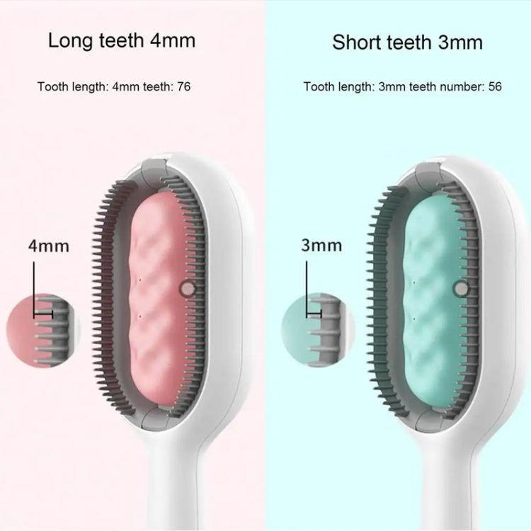 Pet Cats With Water Tank Hair Removal Comb Cleaning Hair Brush, Style: Long Hair (Pink) - Brushes & Combs by PMC TechLife | Online Shopping South Africa | PMC TechLife
